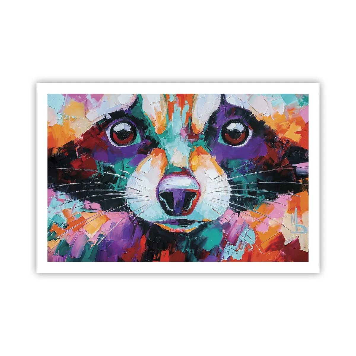 Poster - Alleen goede emoties - 91x61 cm