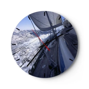 Wandklok - Klok - Ik weet wat het is om een ​​vogel te zijn - 40x40 cm