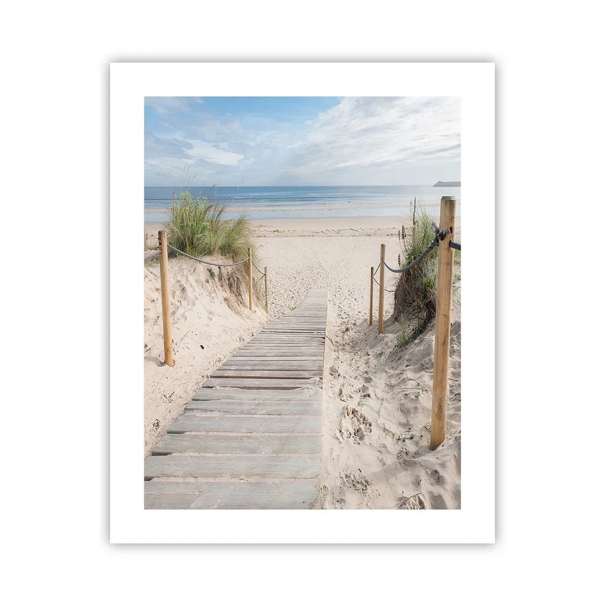 Poster - naar de horizon - 40x50 cm