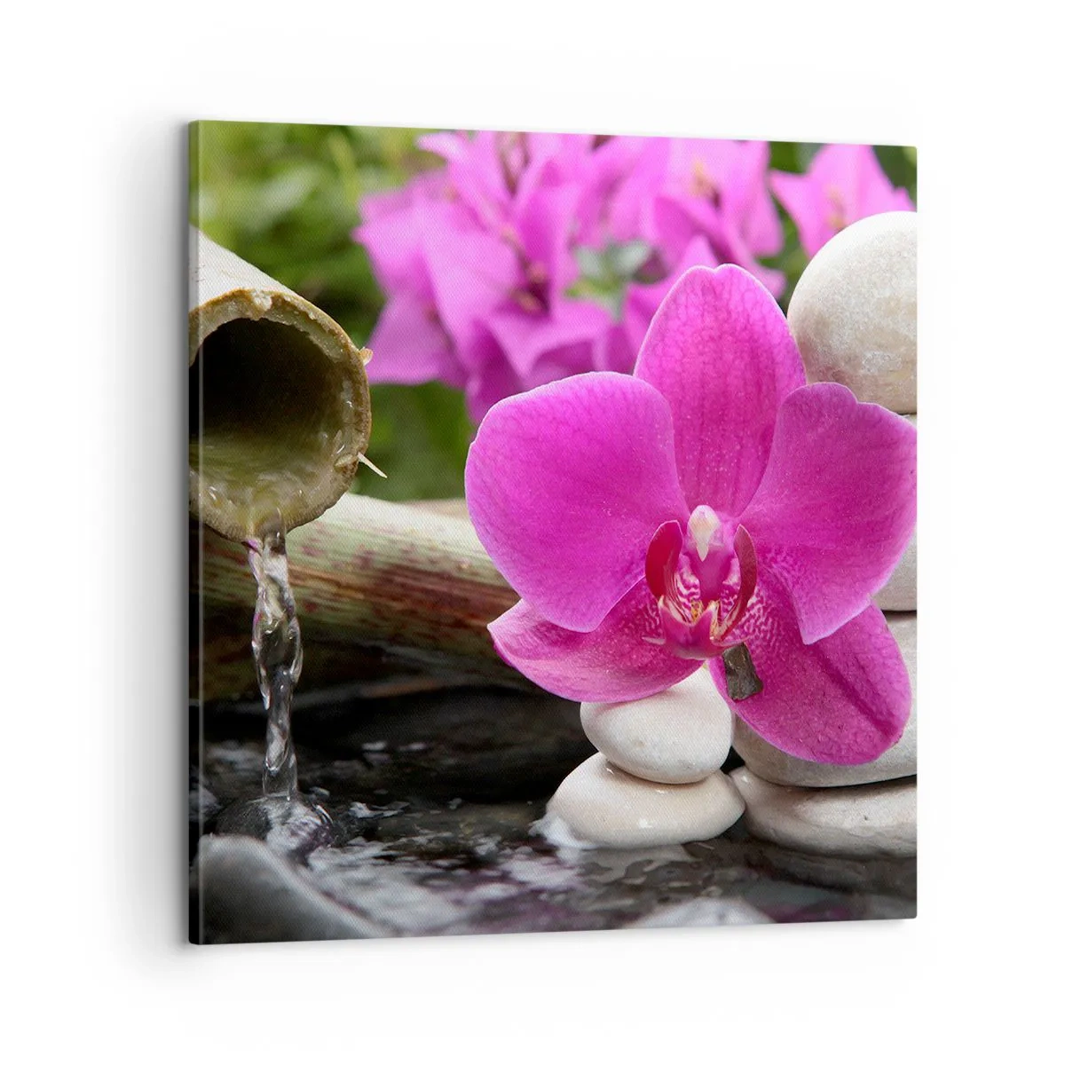 Schilderen op canvas - Je bent al aan het rusten - 60x60 cm