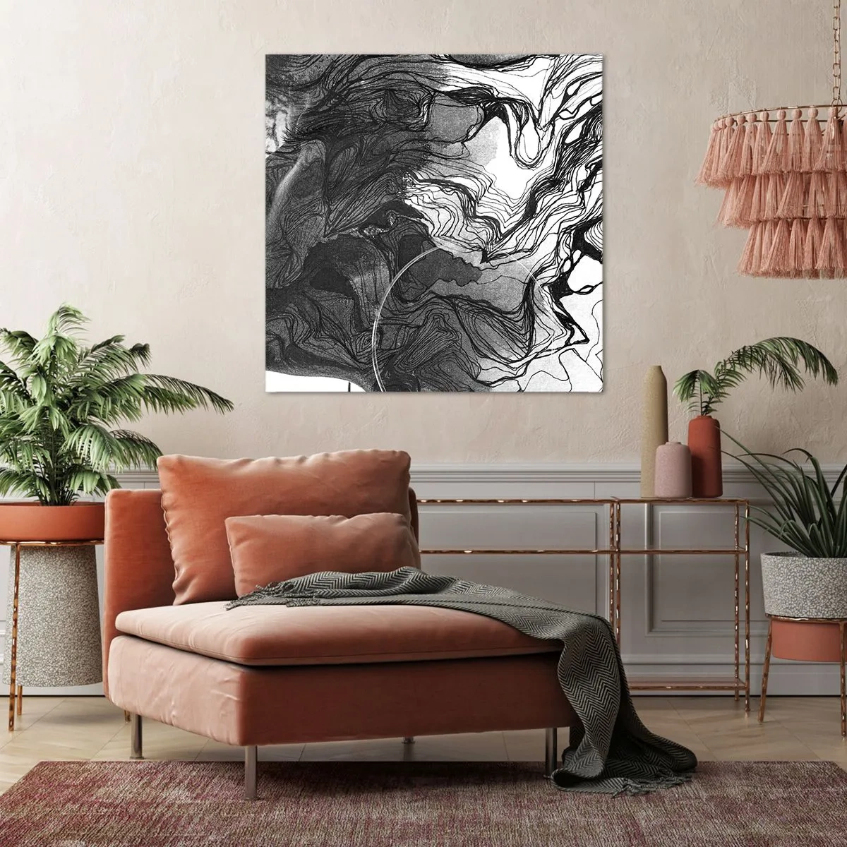 Schilderen op canvas - Verstrikt in dromen - 50x50 cm