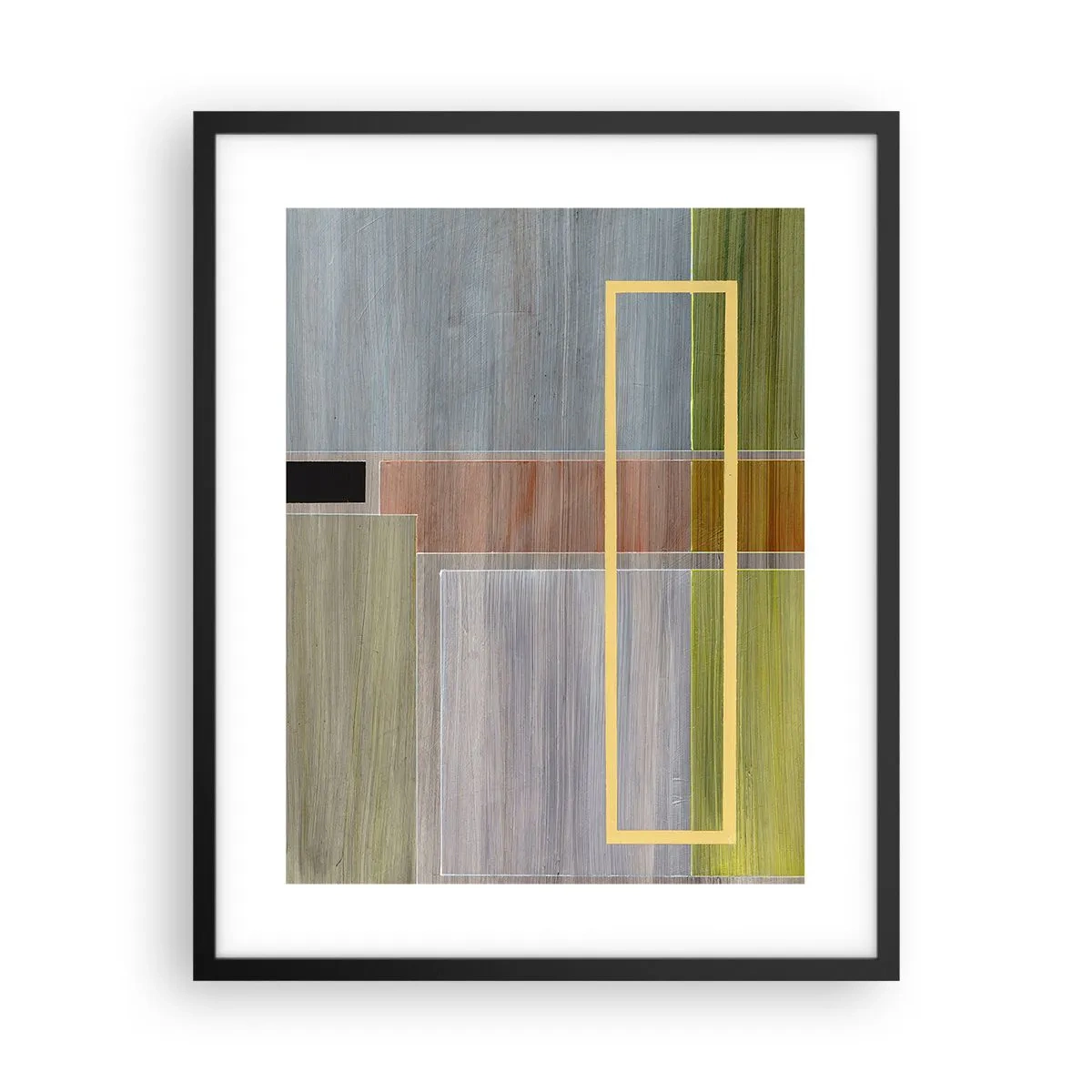 Poster in een zwarte lijst - Eenvoudig en rustig - 40x50 cm