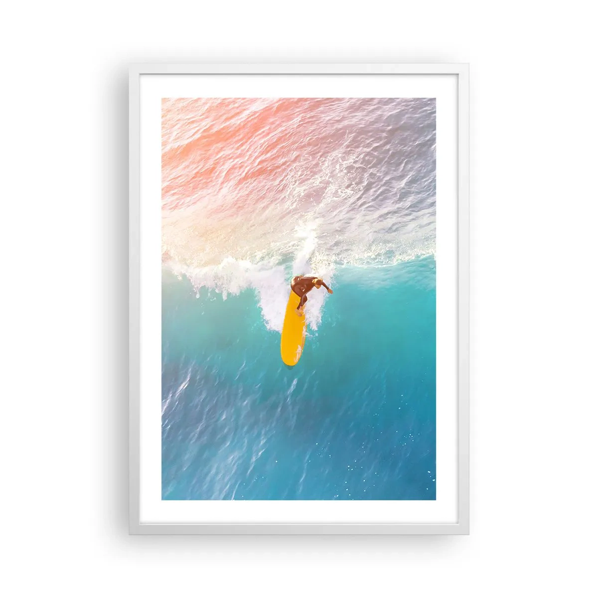 Poster in een witte lijst - De oceaanruiter - 50x70 cm