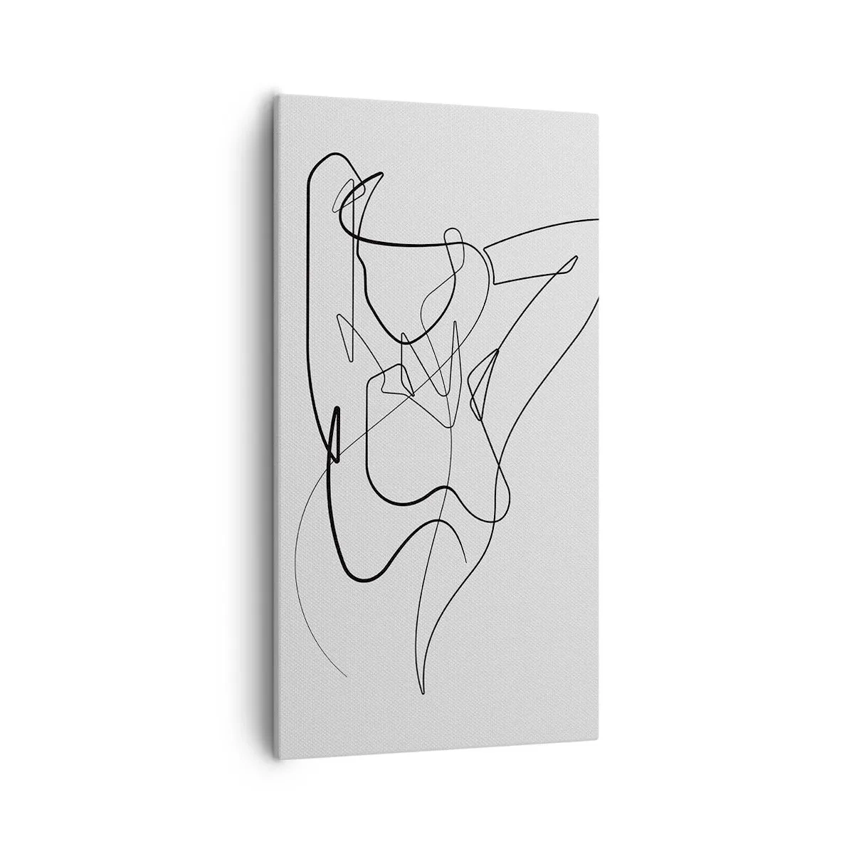 Schilderen op canvas - Zoals je echt bent… - 55x100 cm