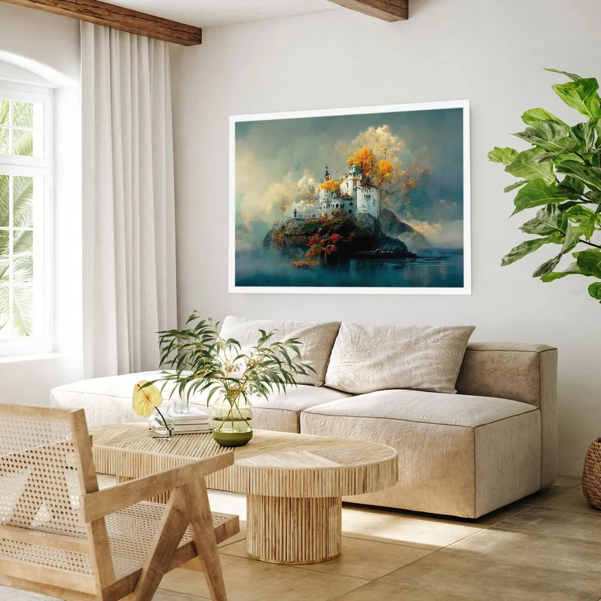 Poster - Het begin van een romantisch verhaal - 40x30 cm