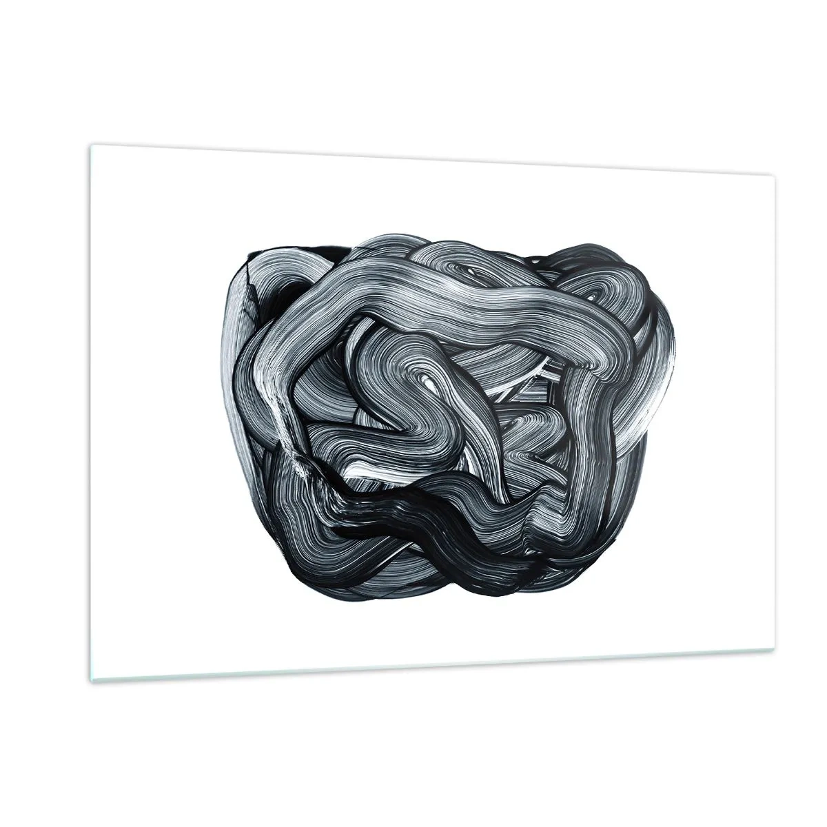 Schilderen op glas - Het is niet zo eenvoudig - 120x80 cm