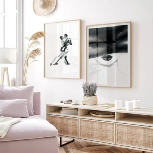 Black and white no. 3 - Inspiratie voor de woonkamer