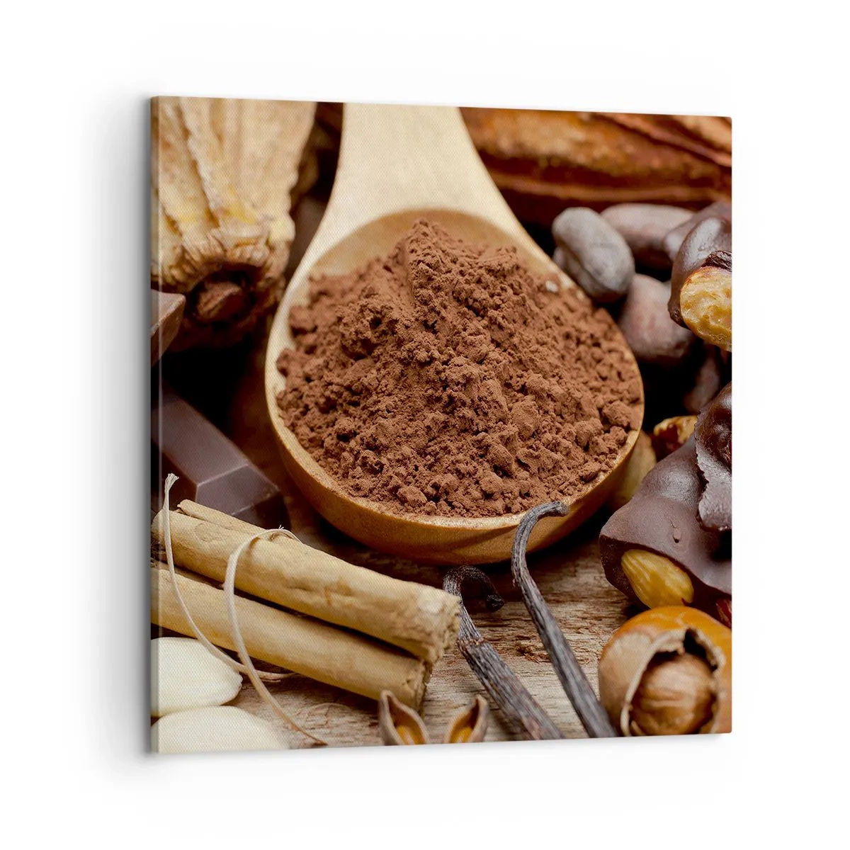 Schilderen op canvas - Het beste voor verdriet - 60x60 cm