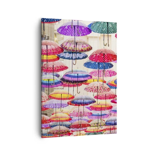 Schilderen op canvas - Stadsweide - 50x70 cm