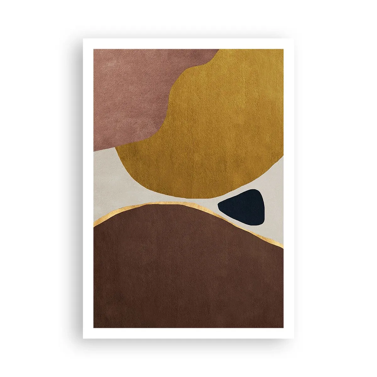 Poster - Abstractie – een plek in de ruimte - 70x100 cm