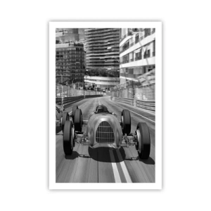 Poster - Lang geleden in Monte Carlo - 61x91 cm