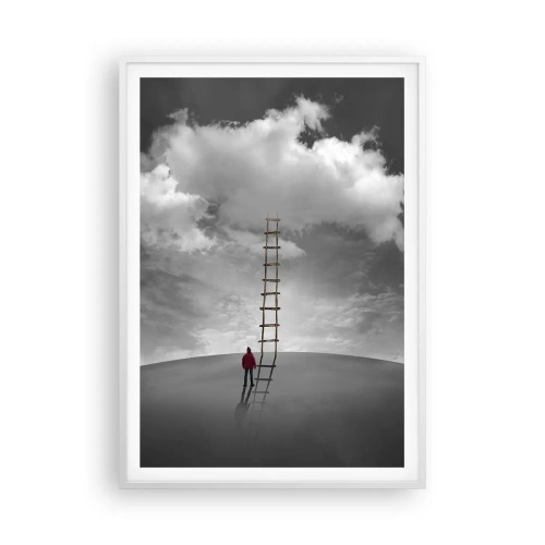 Poster in een witte lijst - Alles is mogelijk - 70x100 cm