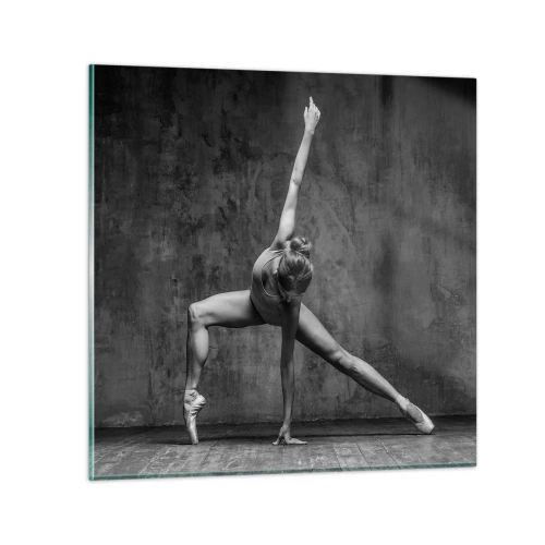 Schilderen op glas - Het ideaal van balans - 30x30 cm