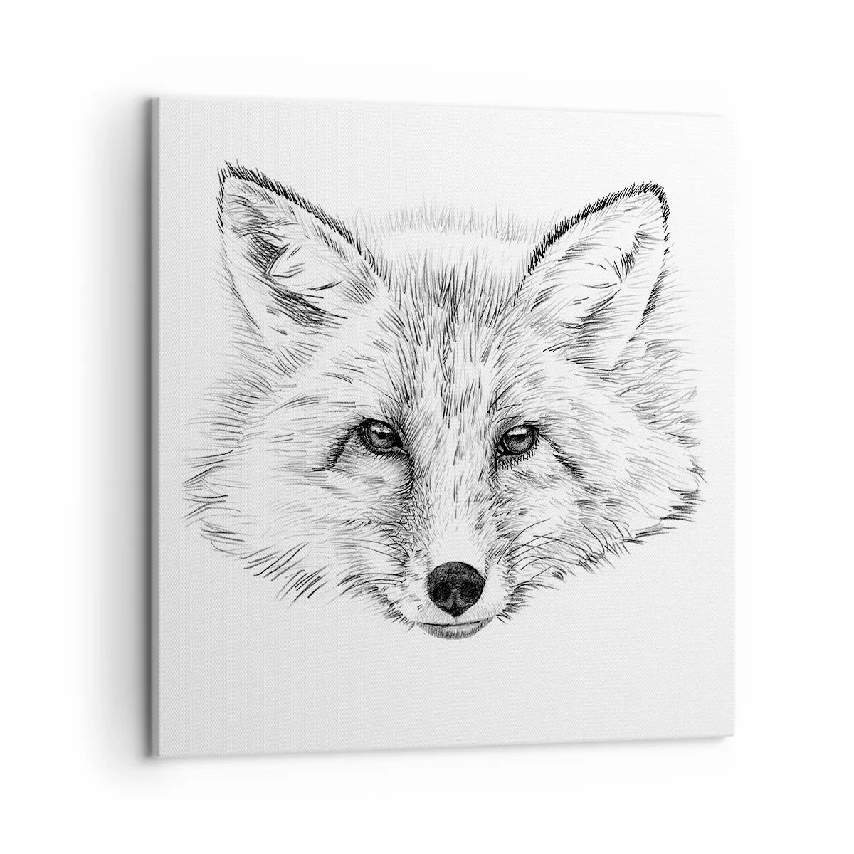 Schilderen op canvas - Kunnen deze ogen liegen? - 50x50 cm