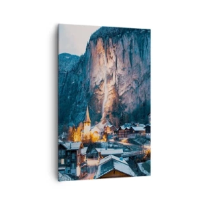 Schilderen op canvas - De stralende geest van de winter - 80x120 cm