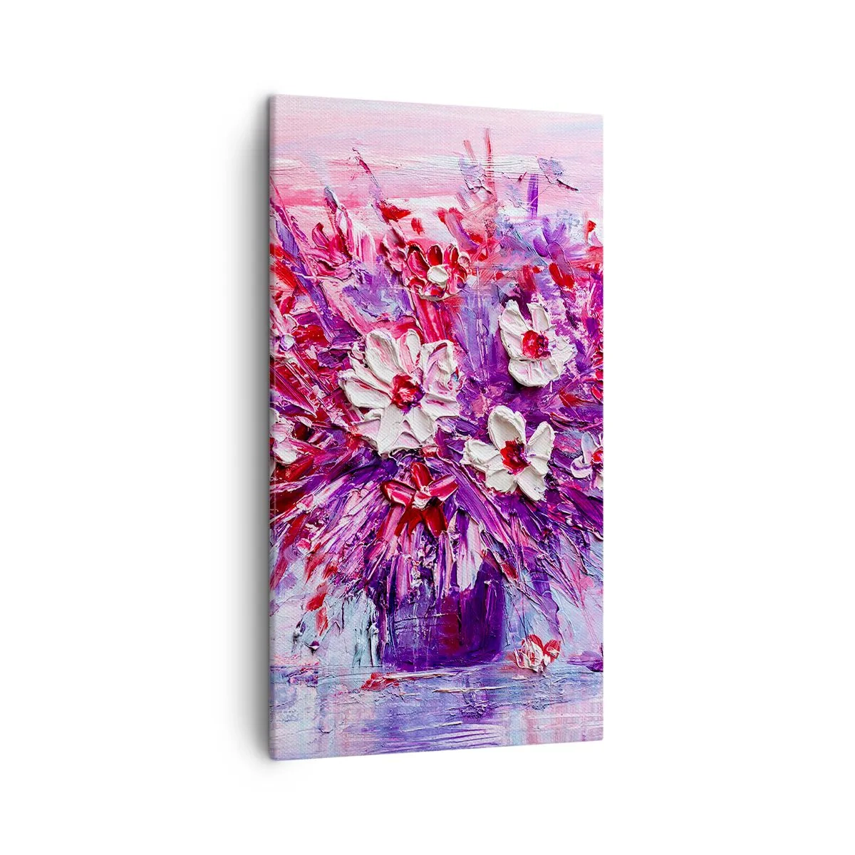 Schilderen op canvas - Onschuld en passie - 45x80 cm