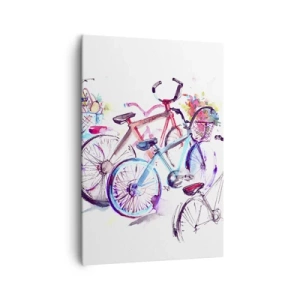 Schilderen op canvas - Congres van de Antymoto-club - 70x100 cm