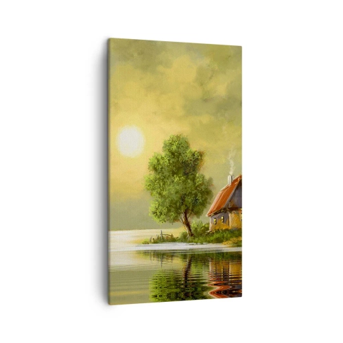 Schilderen op canvas - Mooi, als een foto - 45x80 cm