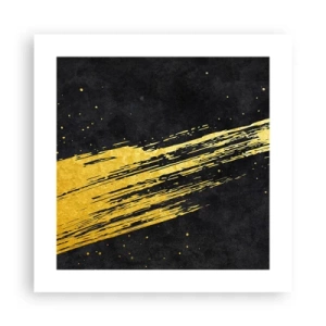 Poster - Spring in hyperruimte - 40x40 cm