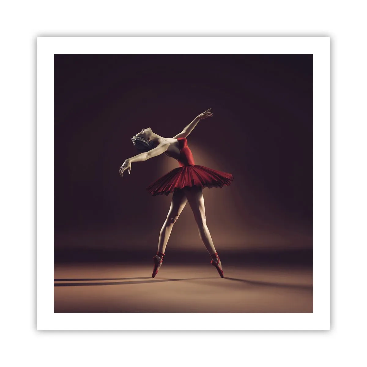 Poster - Een prima ballerina - 60x60 cm