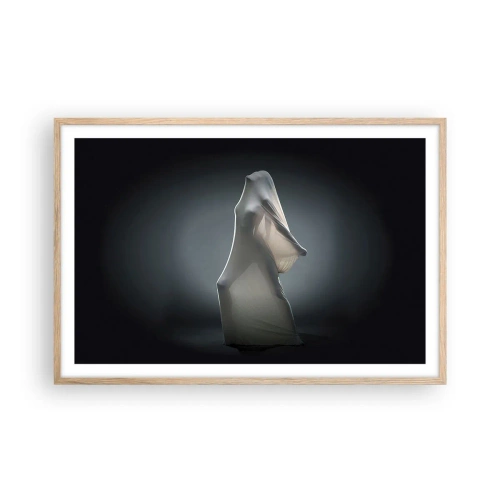 Een poster in een licht eiken lijst - Verborgen verlangens - 91x61 cm