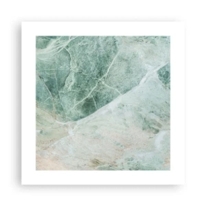 Poster - De nobele kou van steen - 40x40 cm