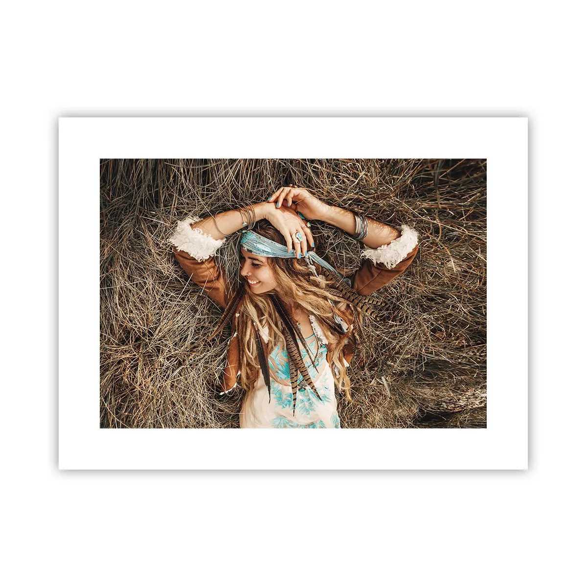 Poster - Op weg naar de zomer van de liefde - 40x30 cm