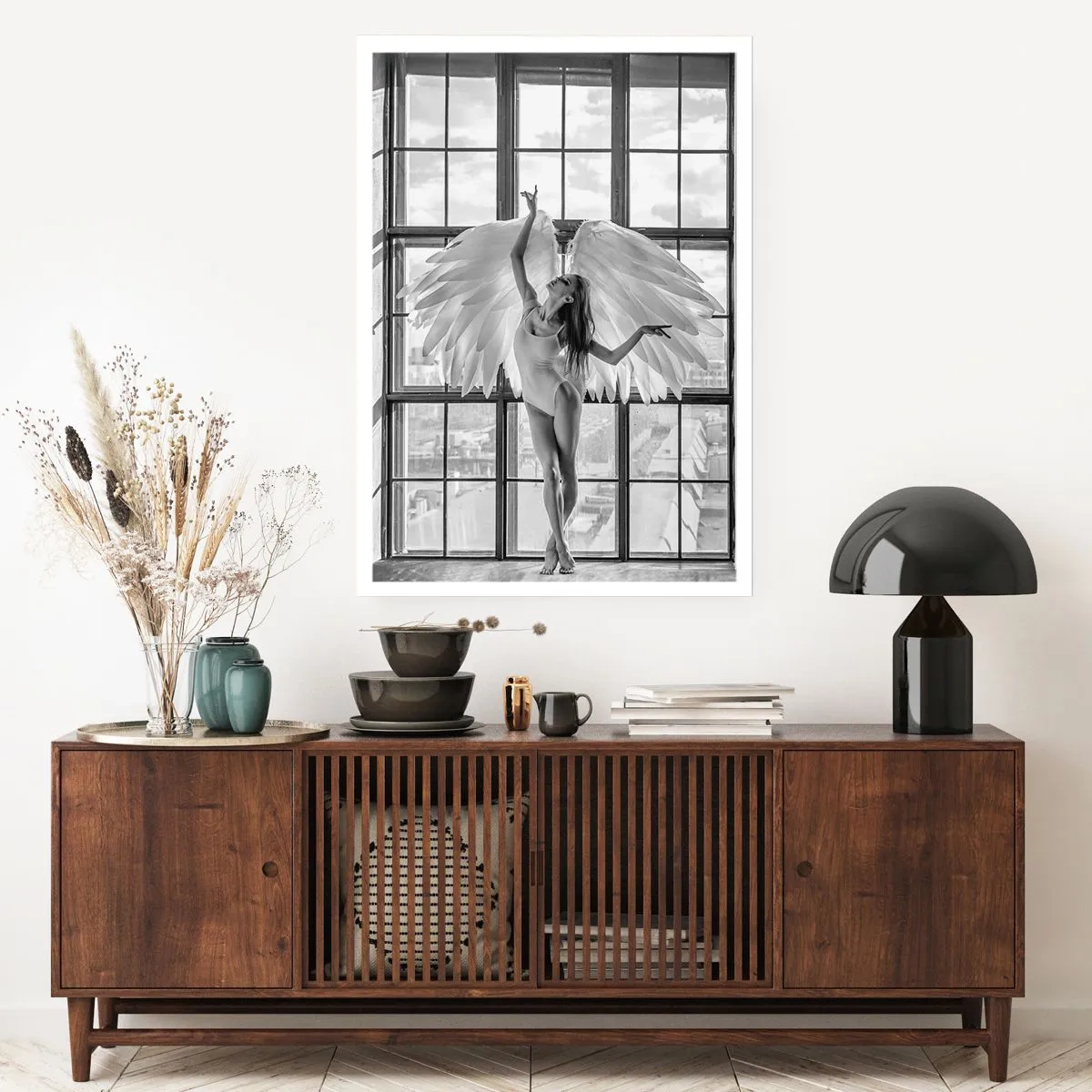 Poster - Stad der Engelen? - 30x40 cm