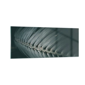 Schilderen op glas - De precisie van de natuur - 100x40 cm