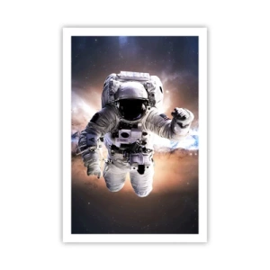 Poster - Groeten vanuit de ruimte - 61x91 cm