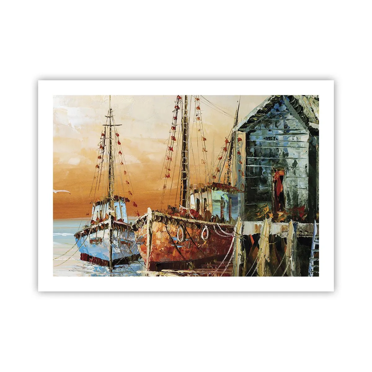 Poster - Een vreedzame terugkeer - 70x50 cm