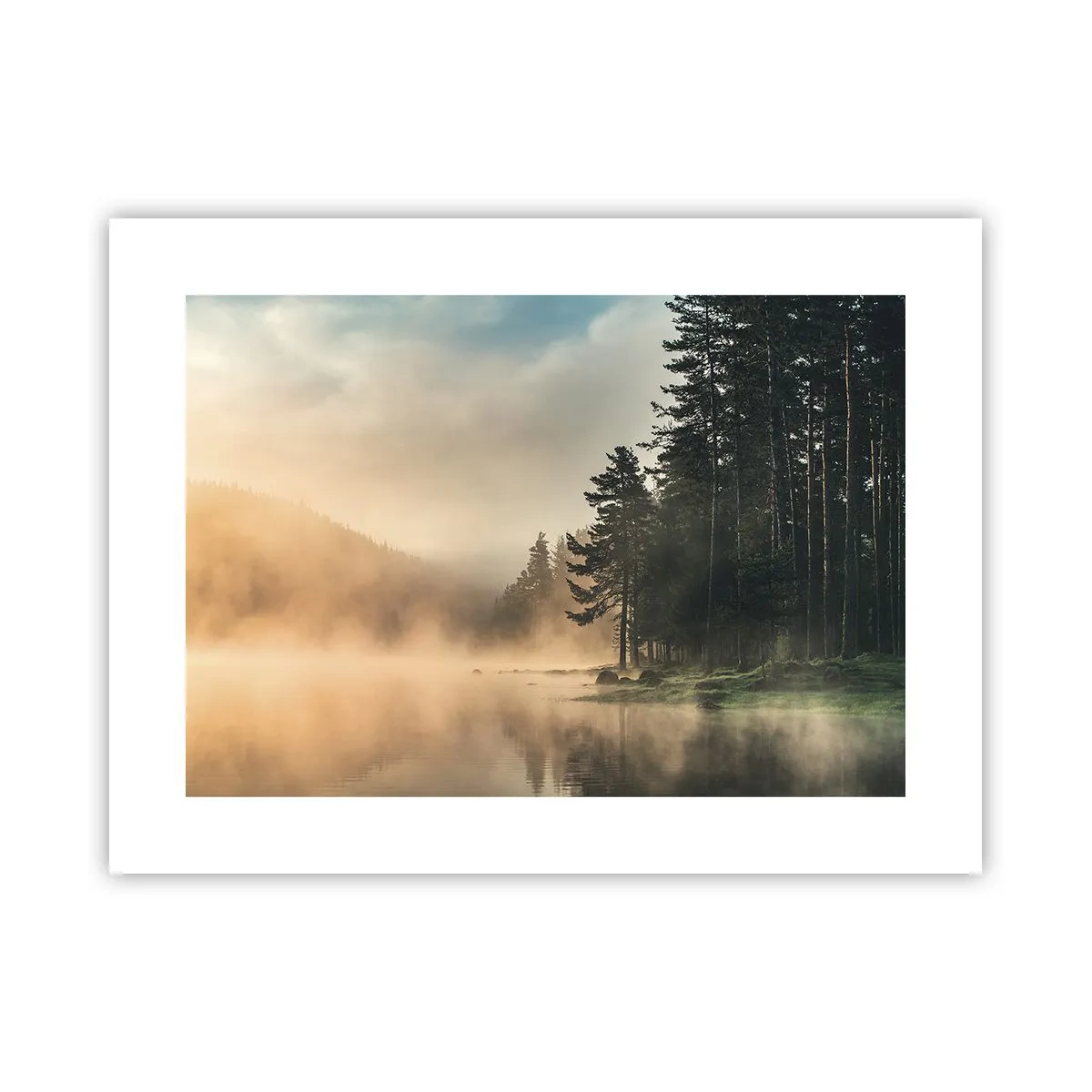 Poster - De geboorte van de dag - 40x30 cm