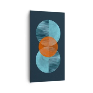 Schilderen op canvas - Symmetrische compositie - 65x120 cm