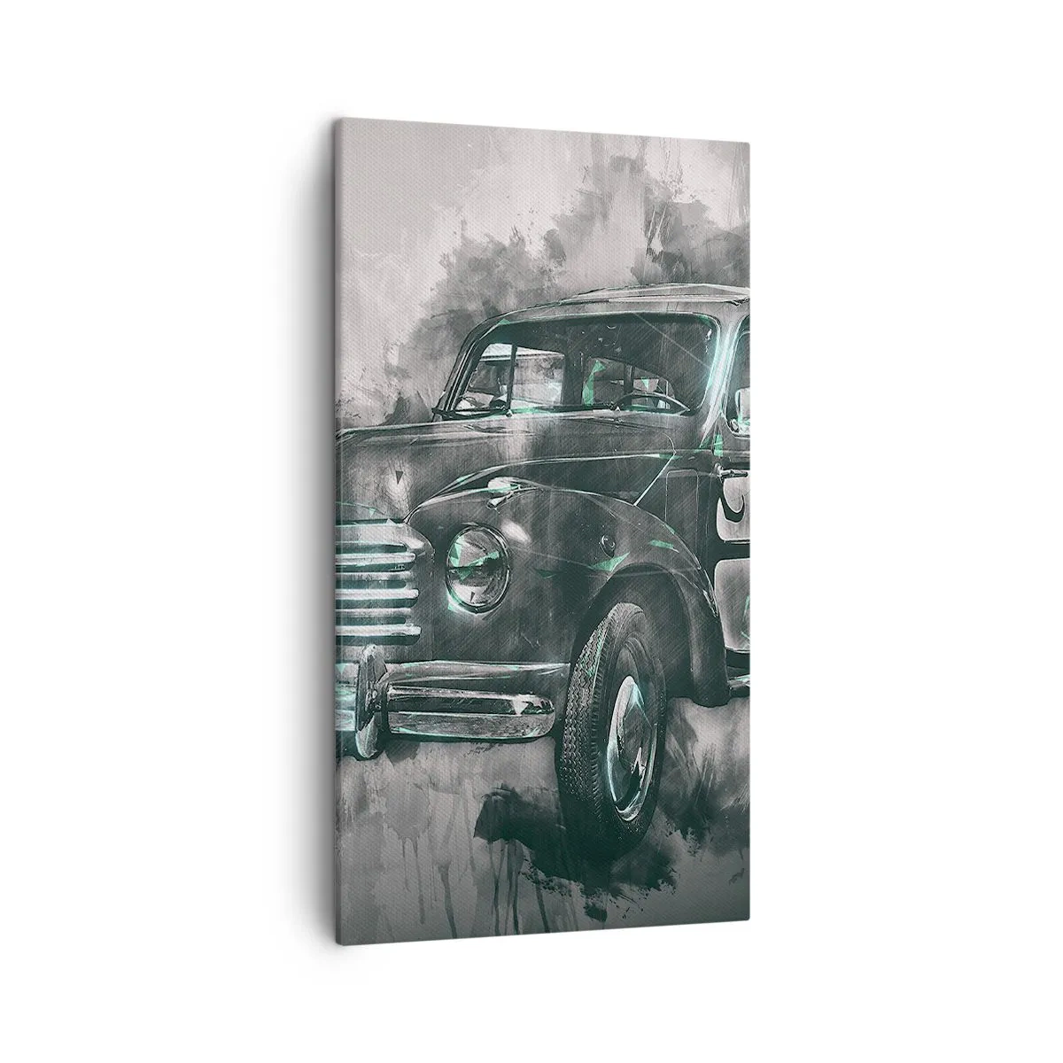 Schilderen op canvas - Geëerde voorouder - 45x80 cm