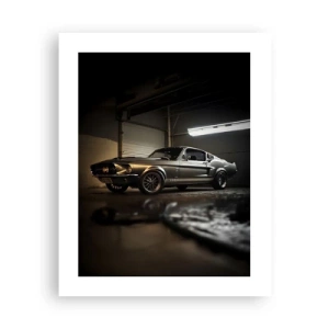 Poster - Terug naar het verleden - 40x50 cm