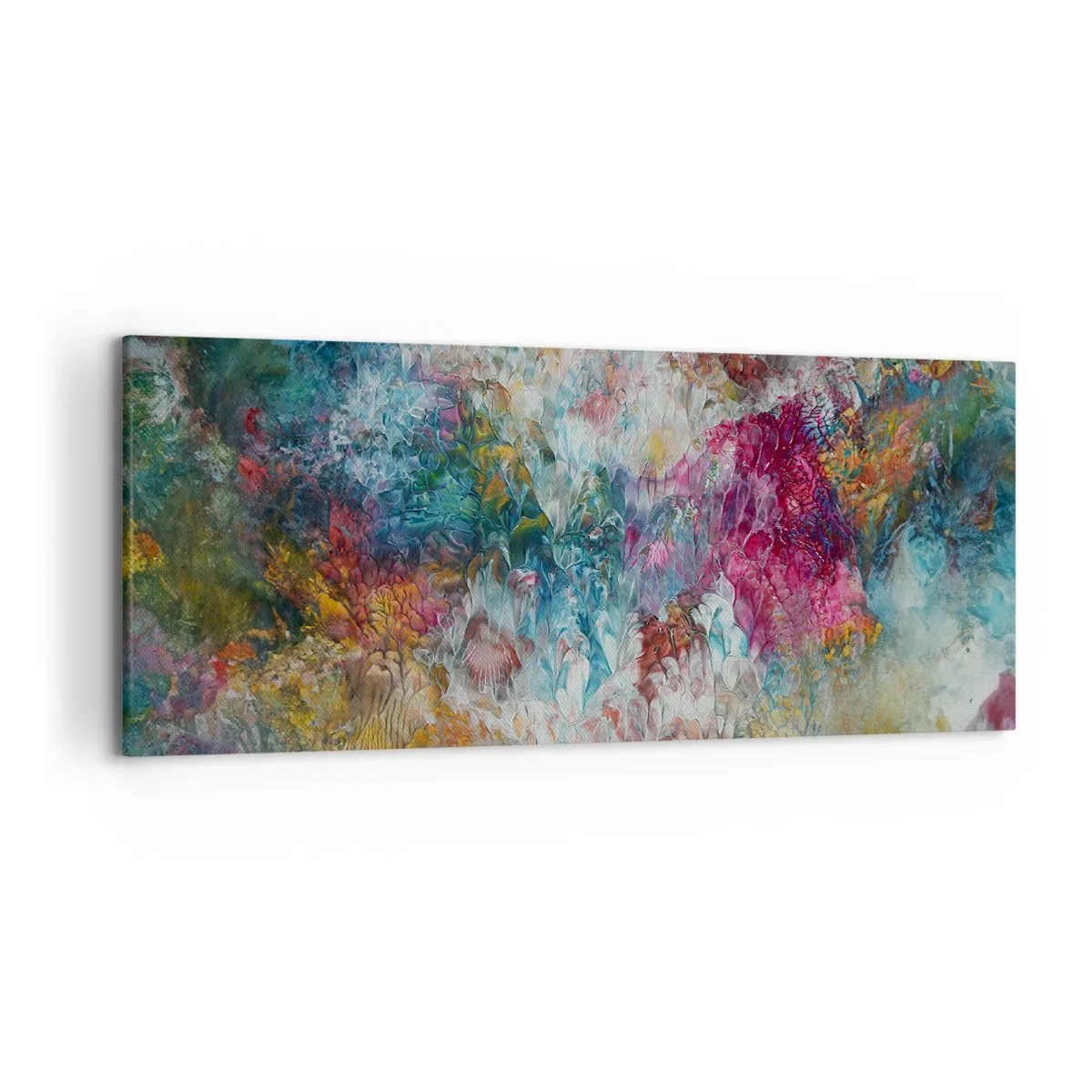 Schilderen op canvas - Volledig in bloei - 120x50 cm