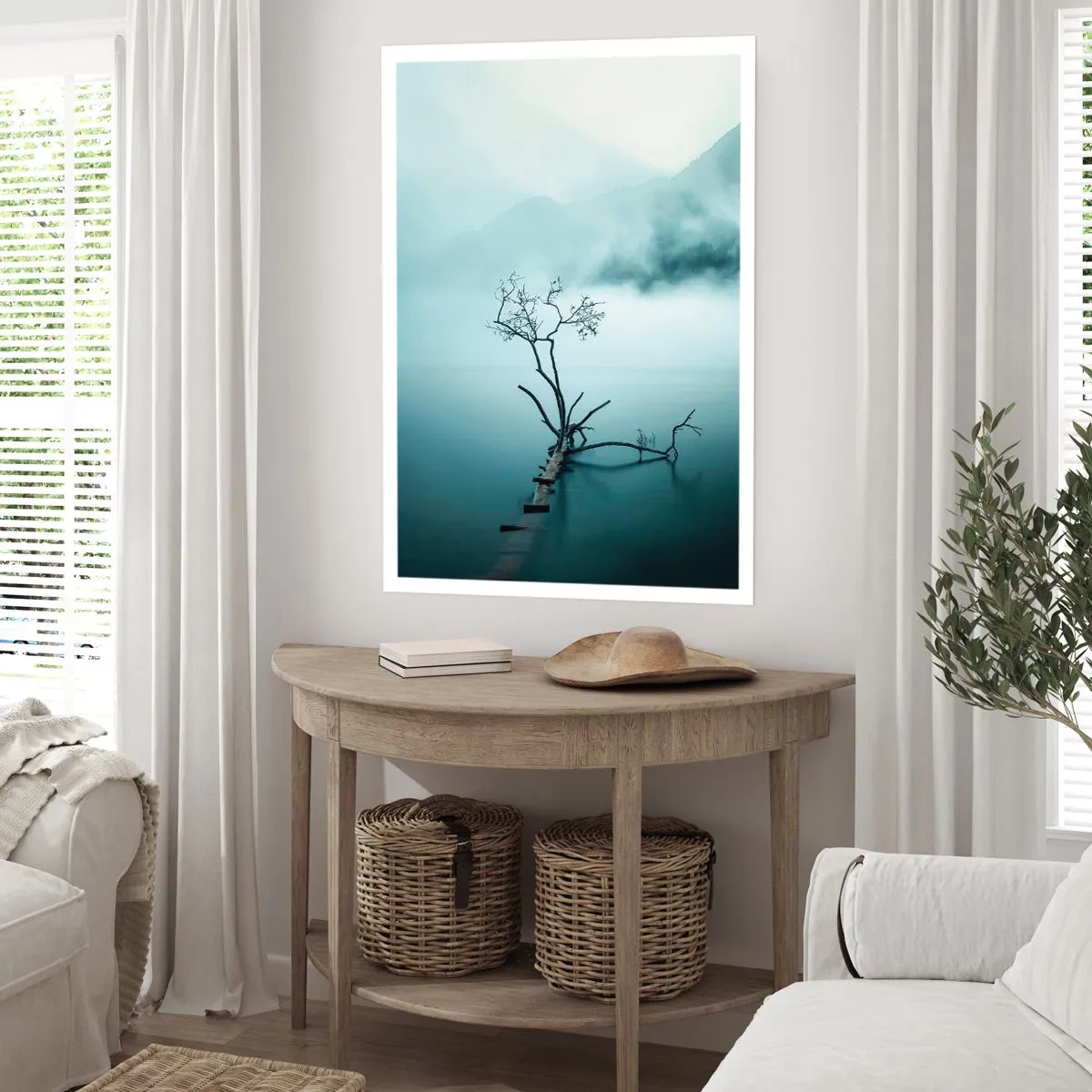 Poster - Van water en mist - 30x40 cm