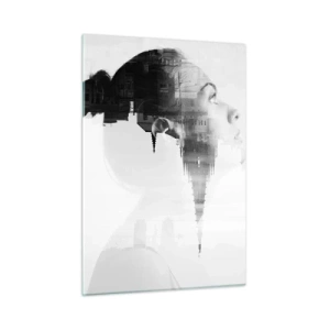 Schilderen op glas - Aan beide zijden van het glas - 50x70 cm