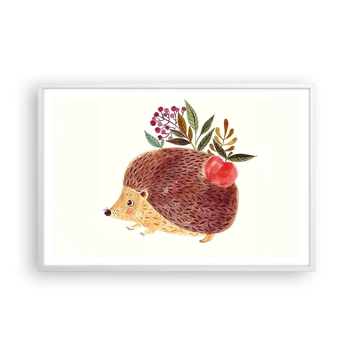 Poster in een witte lijst - En je vindt mij al leuk - 91x61 cm