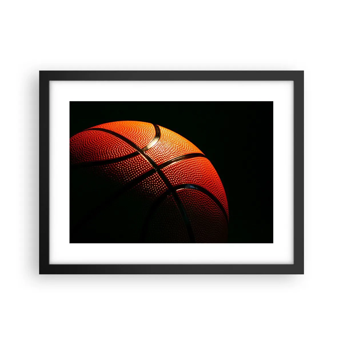 Poster in een zwarte lijst - Mooi als een planeet - 40x30 cm