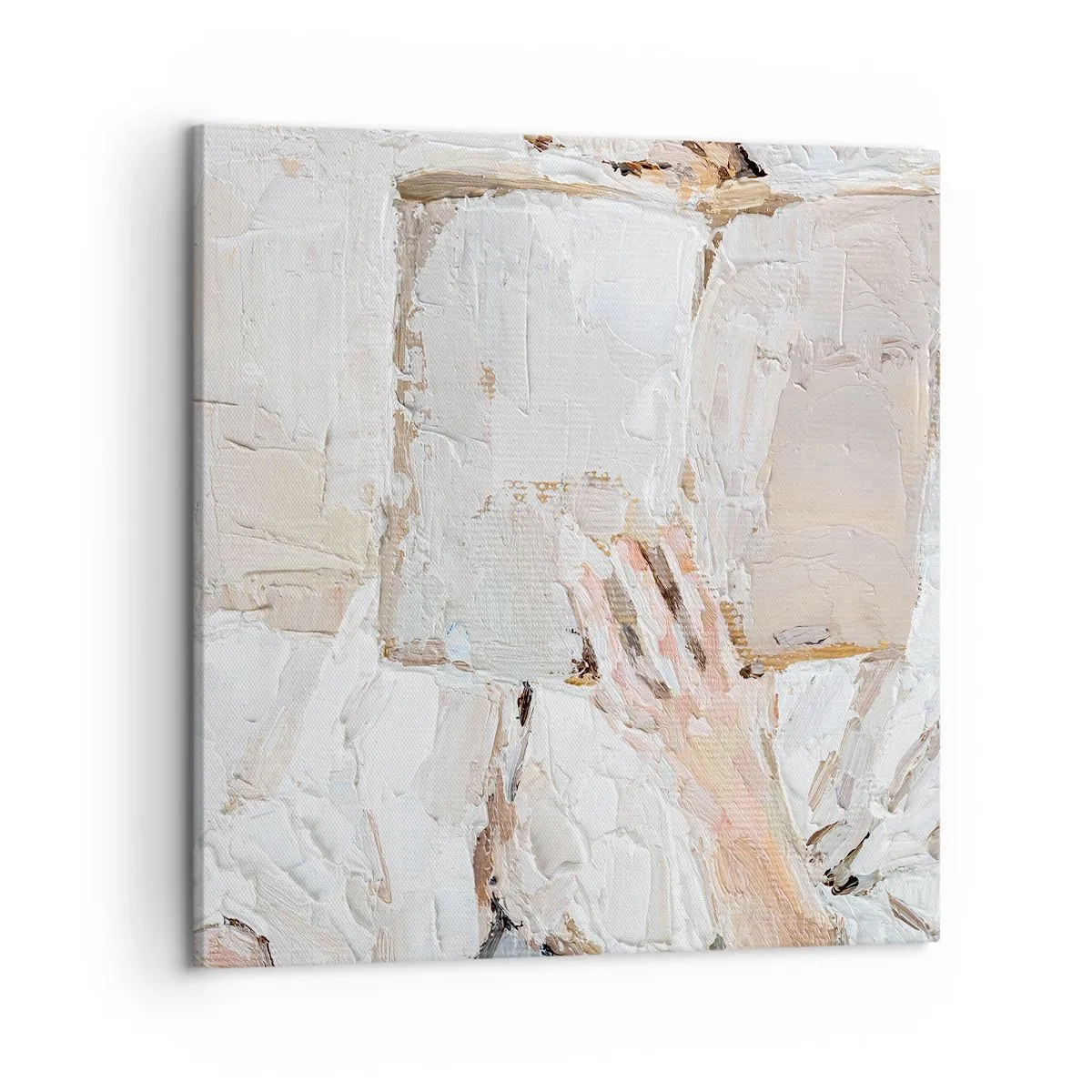 Schilderen op canvas - In een andere wereld - 50x50 cm