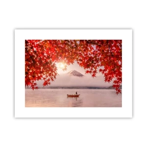 Poster - In het Japanse klimaat - 40x30 cm