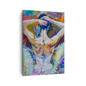 Schilderen op canvas - Het kan van alles zijn - 50x70 cm