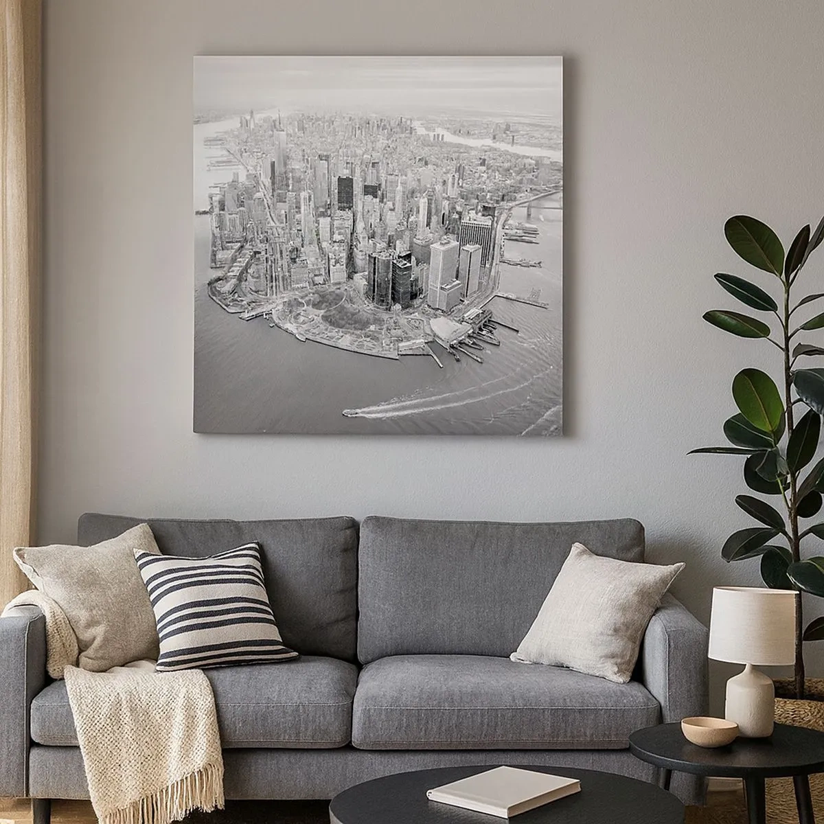 Schilderen op canvas - Hoe niet lief te hebben? - 30x30 cm