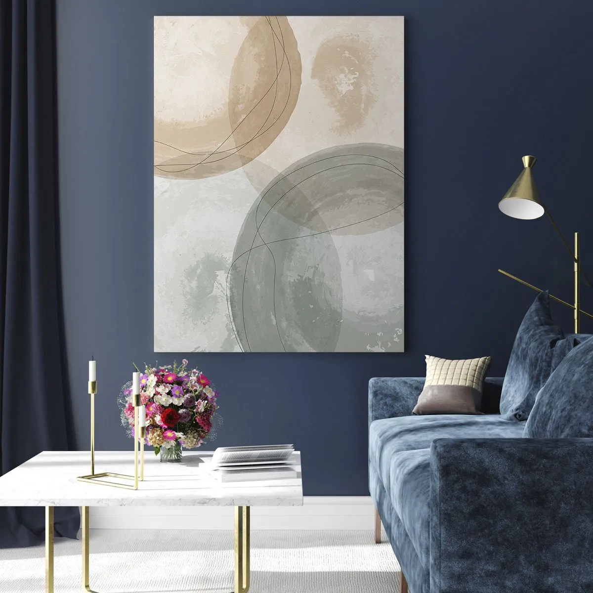 Schilderen op glas - Indringende werelden - 70x100 cm