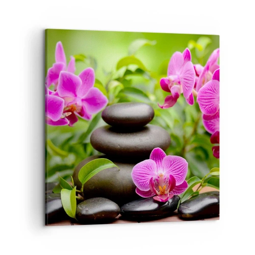 Schilderen op canvas - De piramide van vrede - 50x50 cm