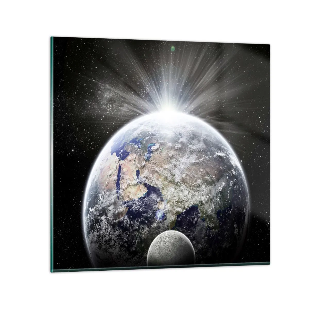 Schilderen op glas - In volle pracht - 50x50 cm