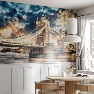 Zelfklevend Fotobehang Deluxe Sticker - Victoriaans rijksmonument - Stad, Londen, Architectuur - 250x175 cm