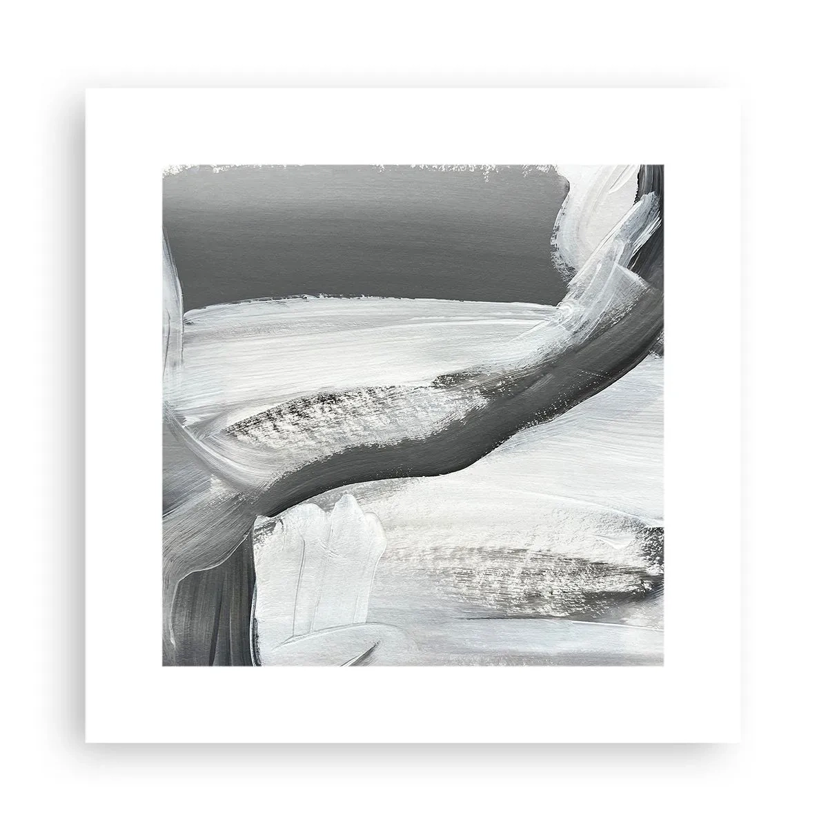 Poster - Een beslissende beweging - 30x30 cm