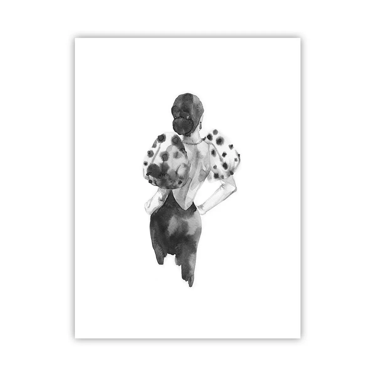 Poster - Ze kwam langs - 30x40 cm